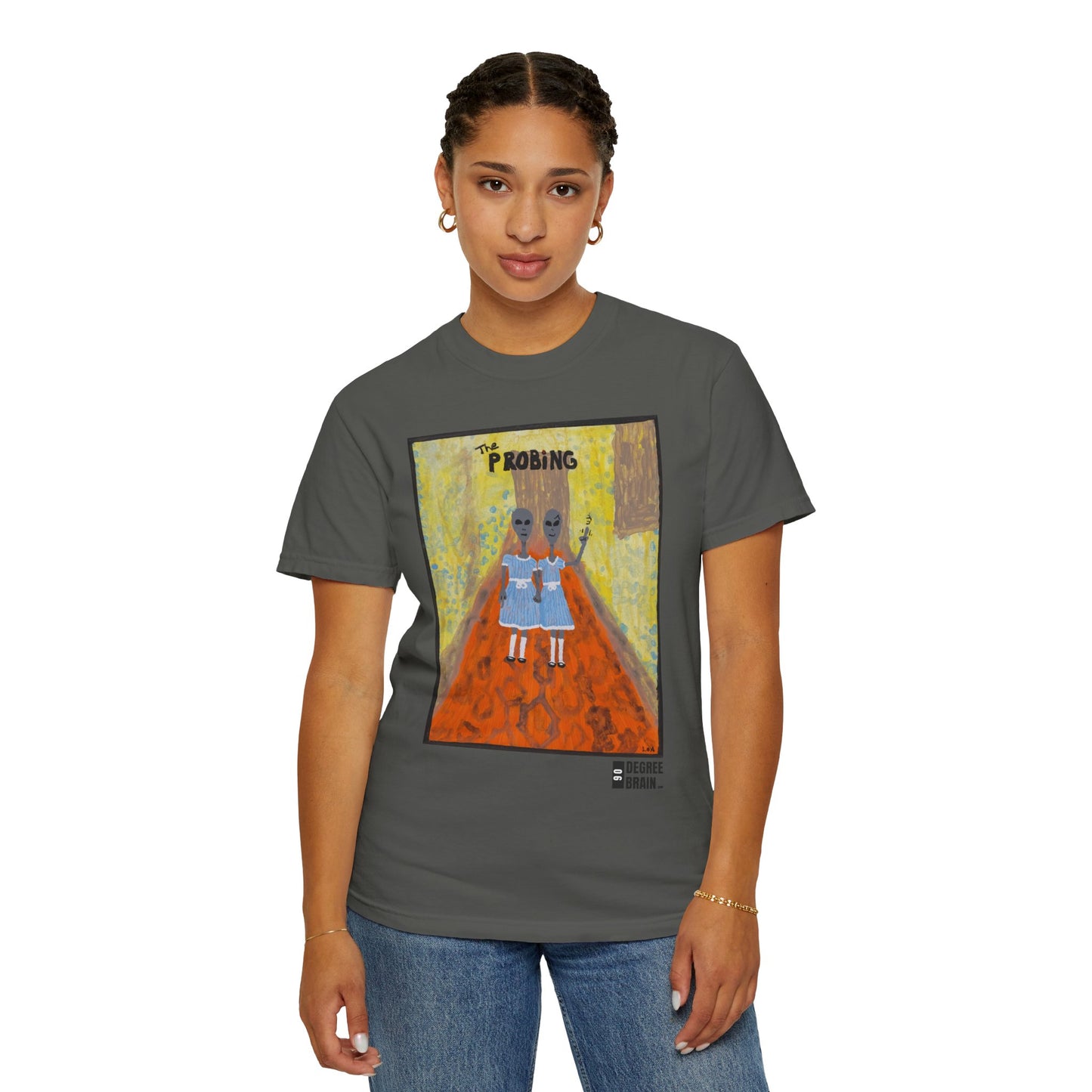"The Probing" Unisex Garment-Dyed T-shirt