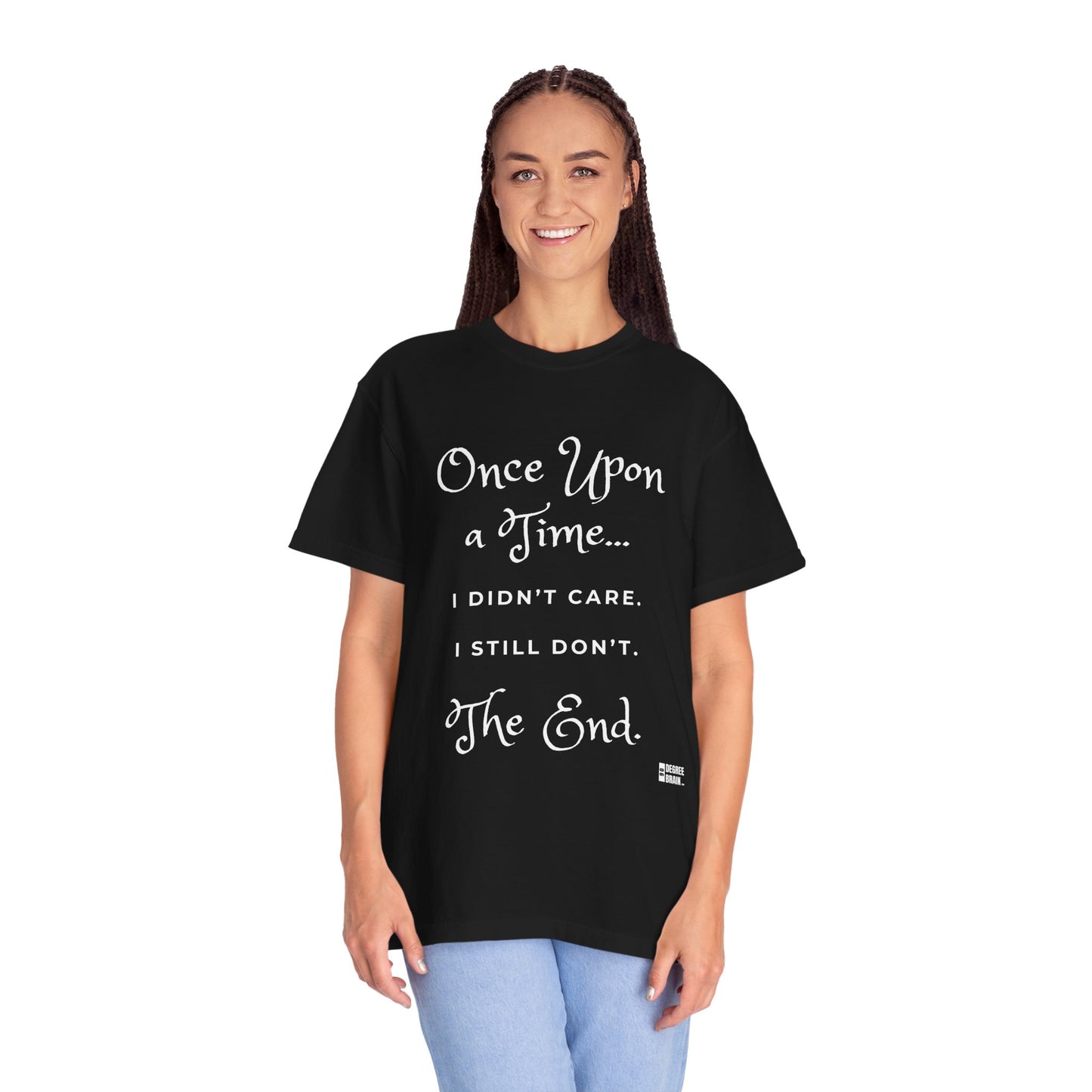 "Once Upon a Time" Unisex Garment-Dyed T-shirt