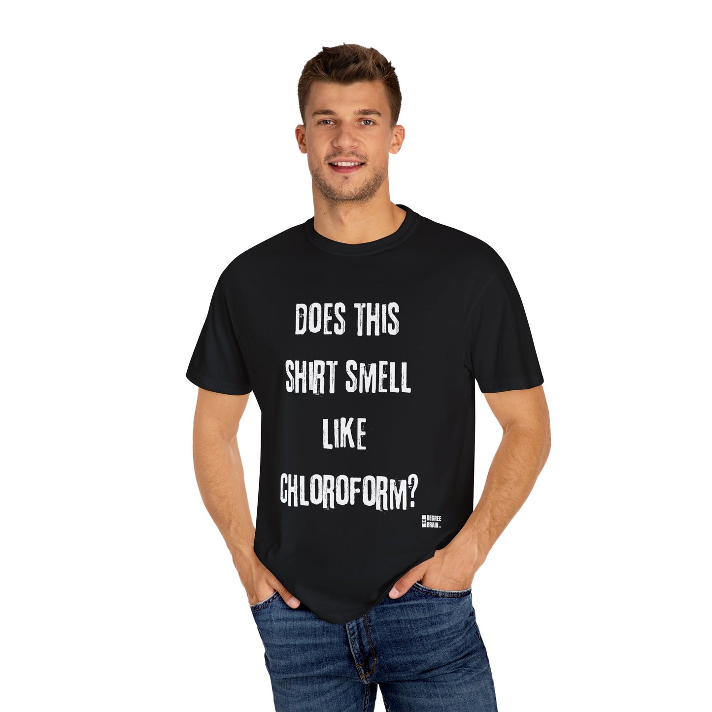 "Chloroform" Unisex Garment-Dyed T-shirt