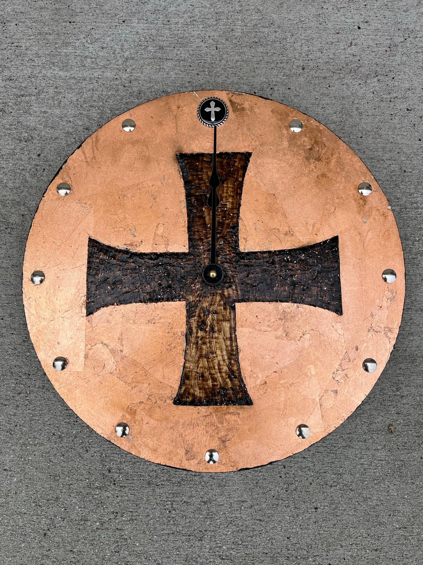 "Templar Cross" Wood Pyrography