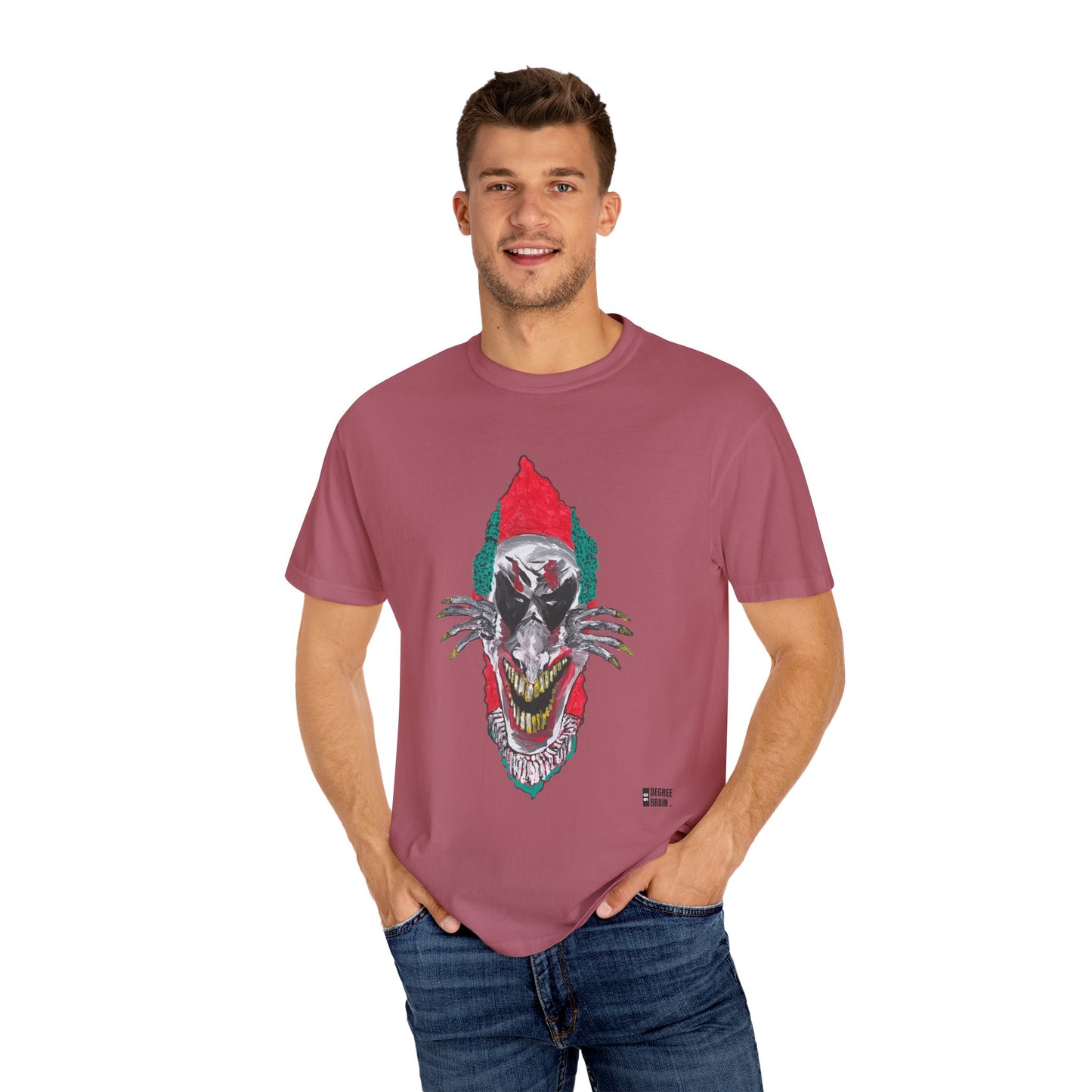 "Shanks The Clown" Unisex Garment-Dyed T-shirt