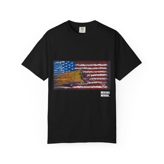 "America, F**k Yeah!" Unisex Garment Dyed T-Shirt