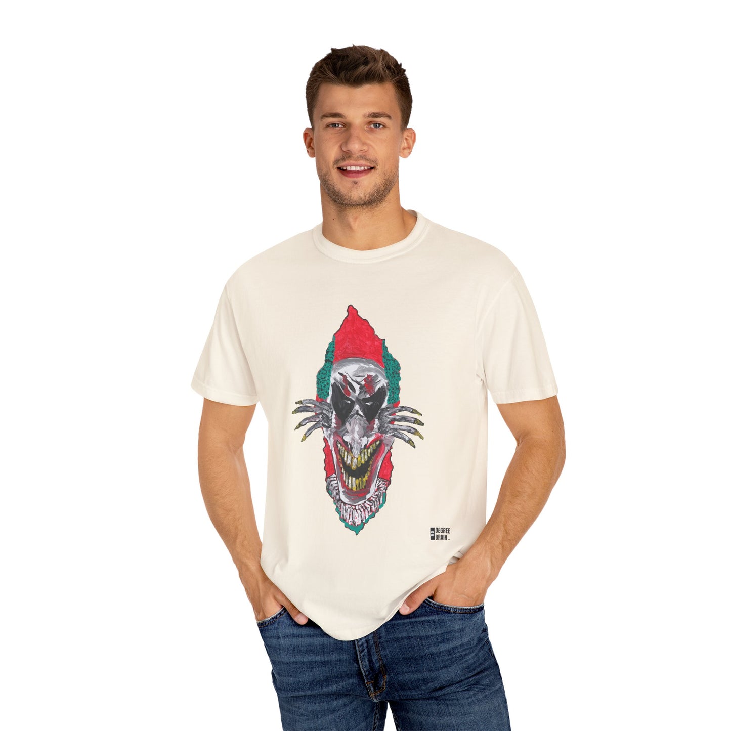 "Shanks The Clown" Unisex Garment-Dyed T-shirt