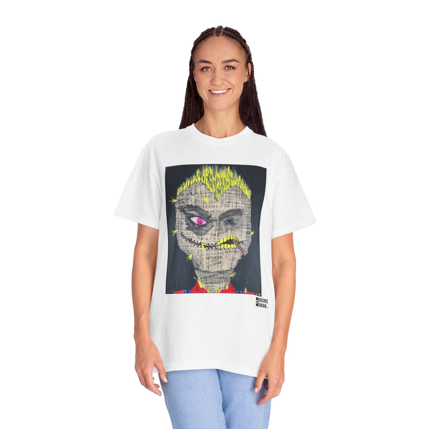 "Scarecrow" Unisex Garment Dyed T-Shirt