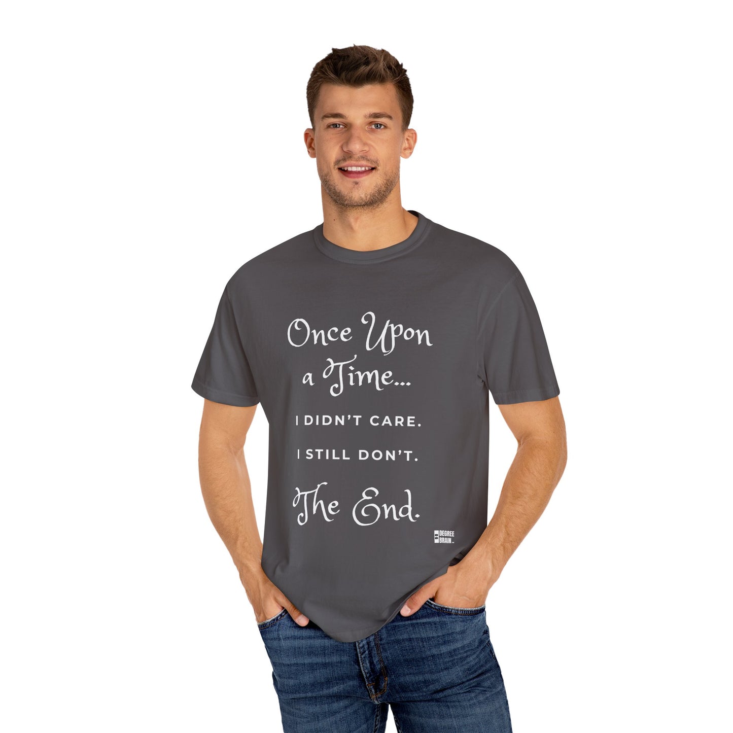 "Once Upon a Time" Unisex Garment-Dyed T-shirt