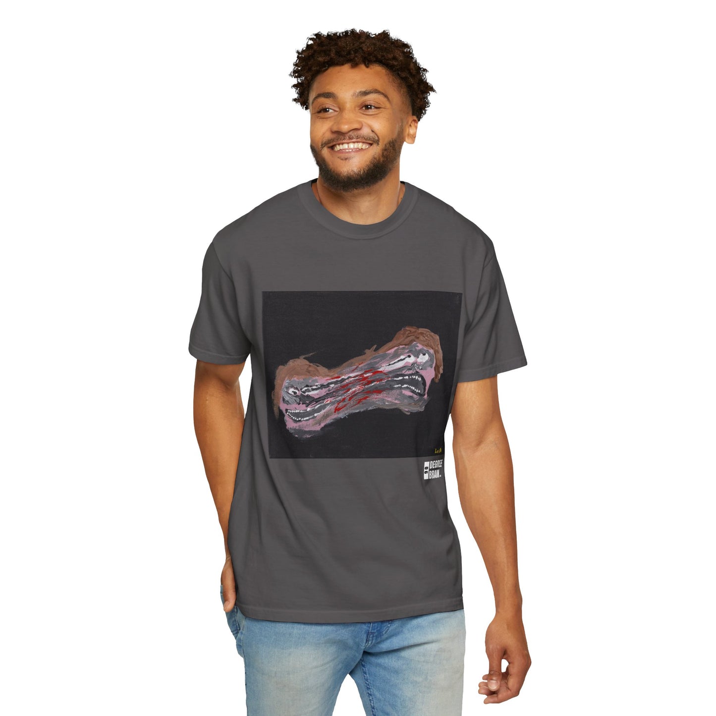 "RIP Face" Unisex Garment Dyed T-Shirt