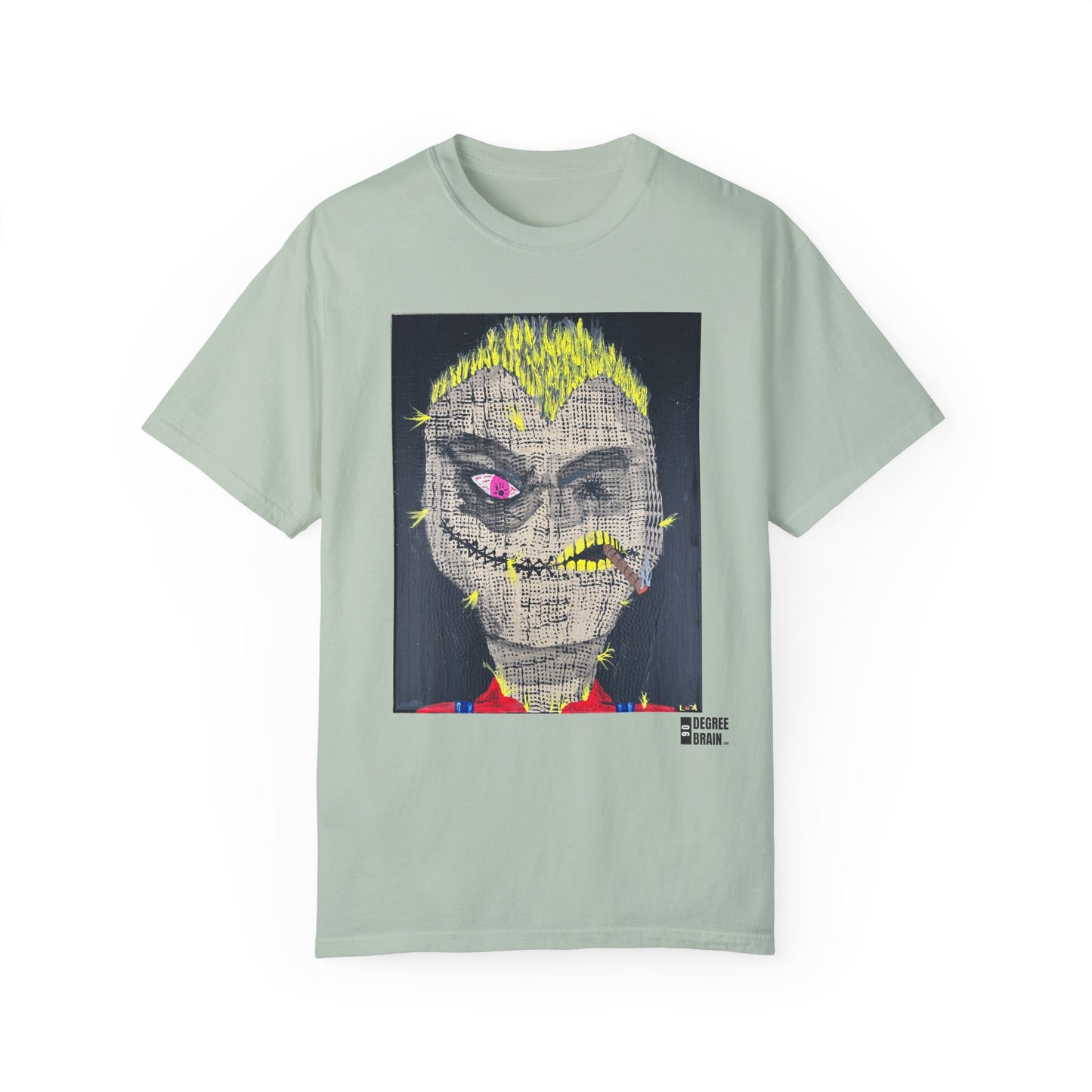 "Scarecrow" Unisex Garment Dyed T-Shirt