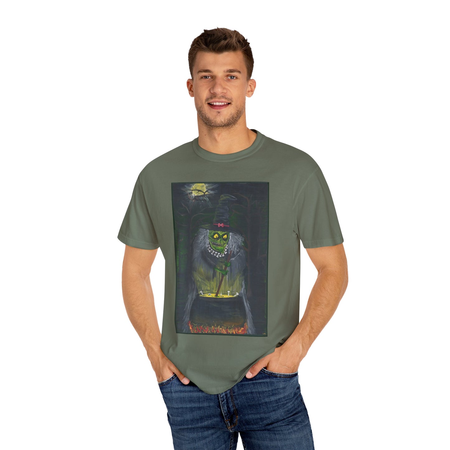 "The Pelosi Witch" Unisex Garment-Dyed Tee Shirt
