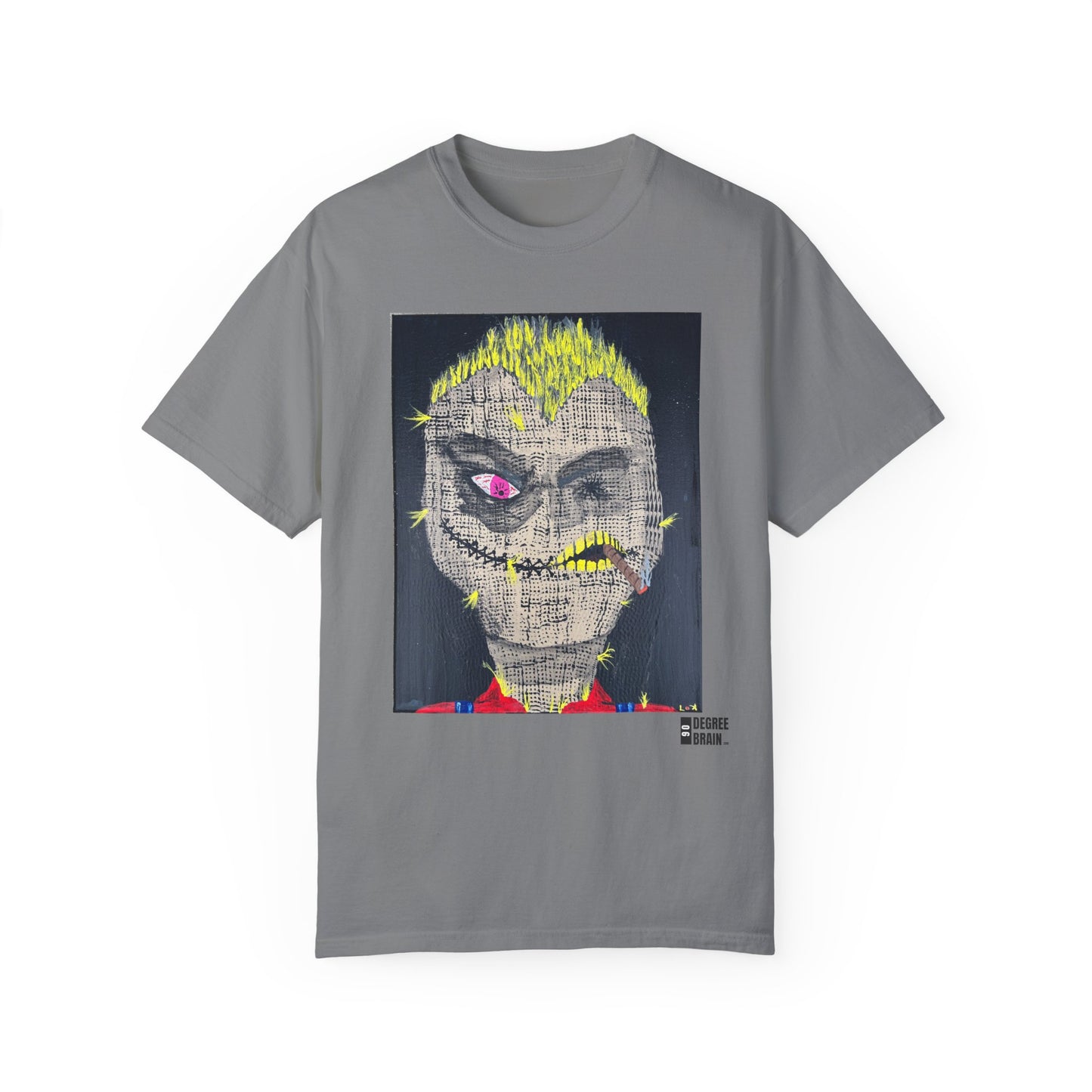 "Scarecrow" Unisex Garment Dyed T-Shirt