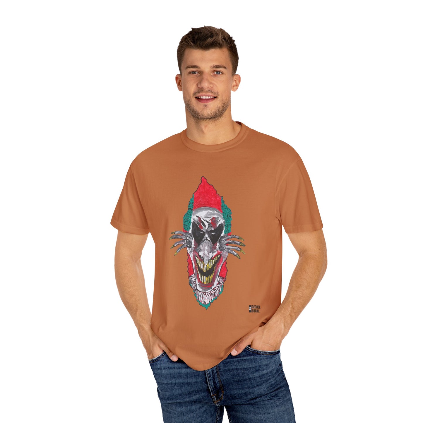 "Shanks The Clown" Unisex Garment-Dyed T-shirt