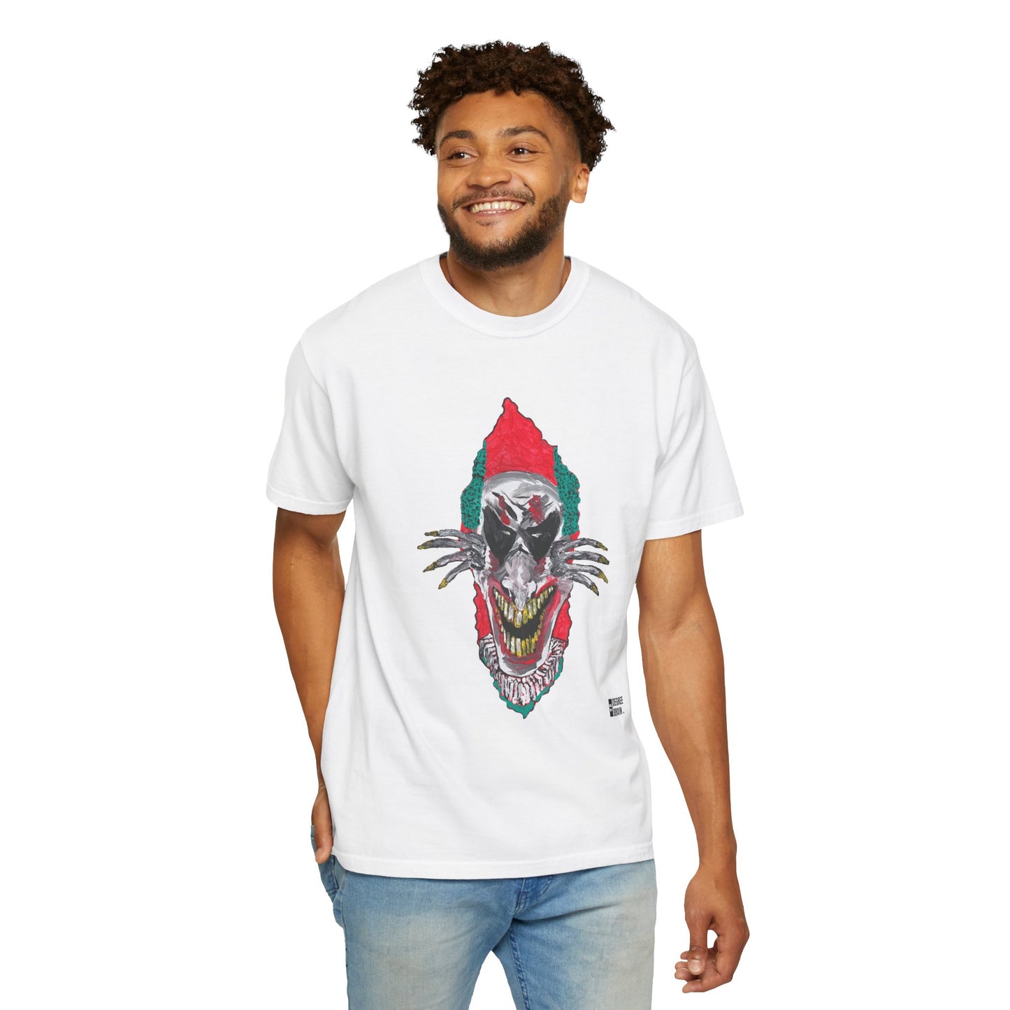 "Shanks The Clown" Unisex Garment-Dyed T-shirt