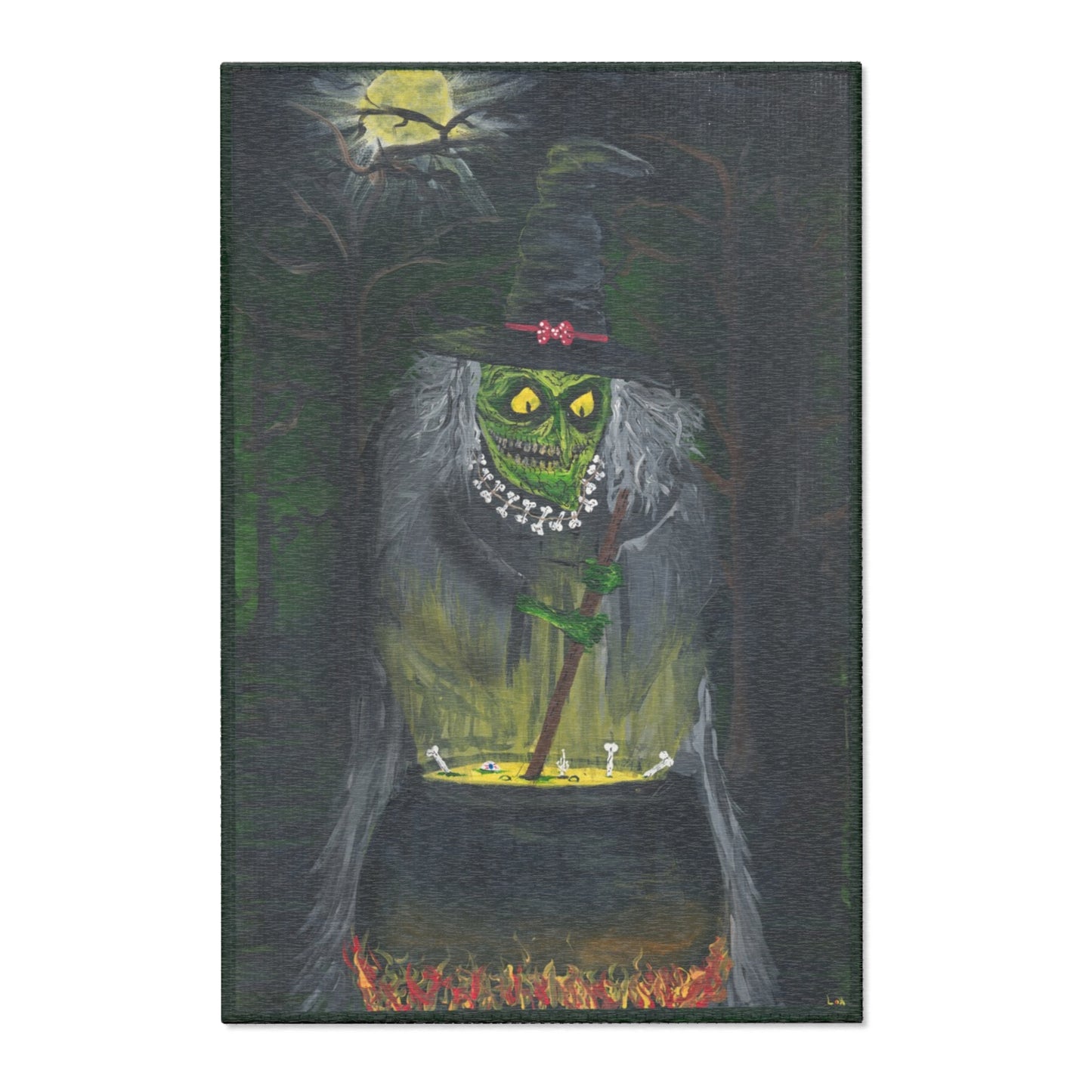 "The Pelosi Witch" Area Rug