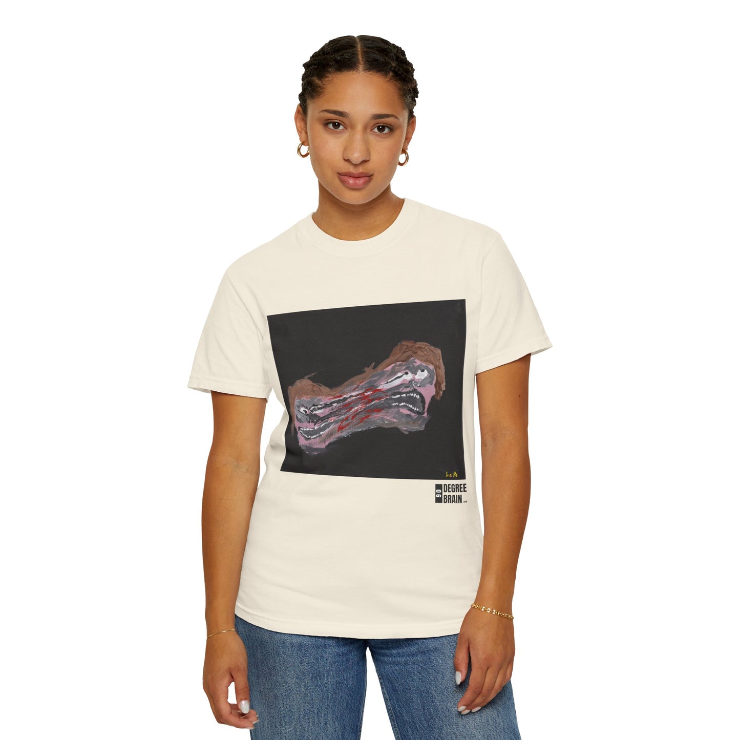 "RIP Face" Unisex Garment Dyed T-Shirt