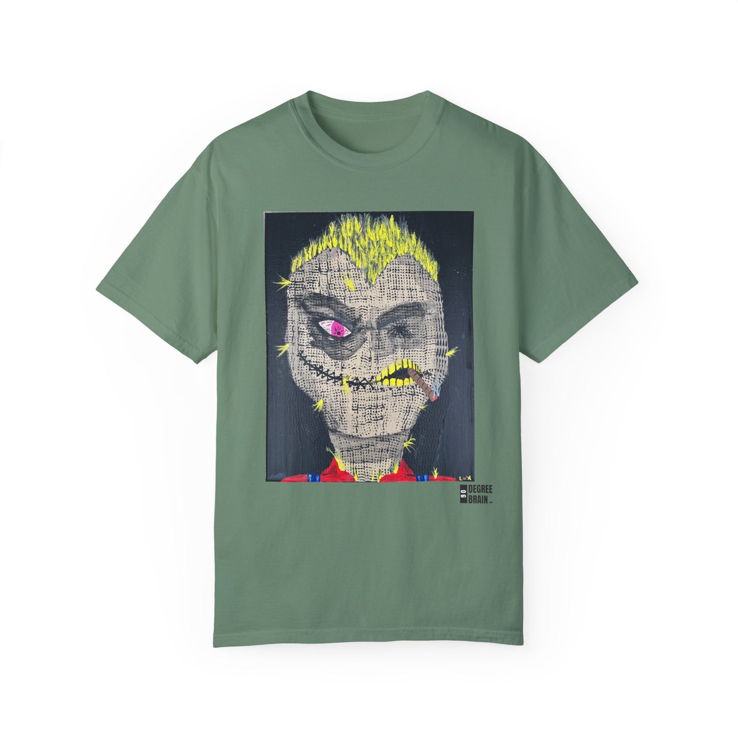 "Scarecrow" Unisex Garment Dyed T-Shirt