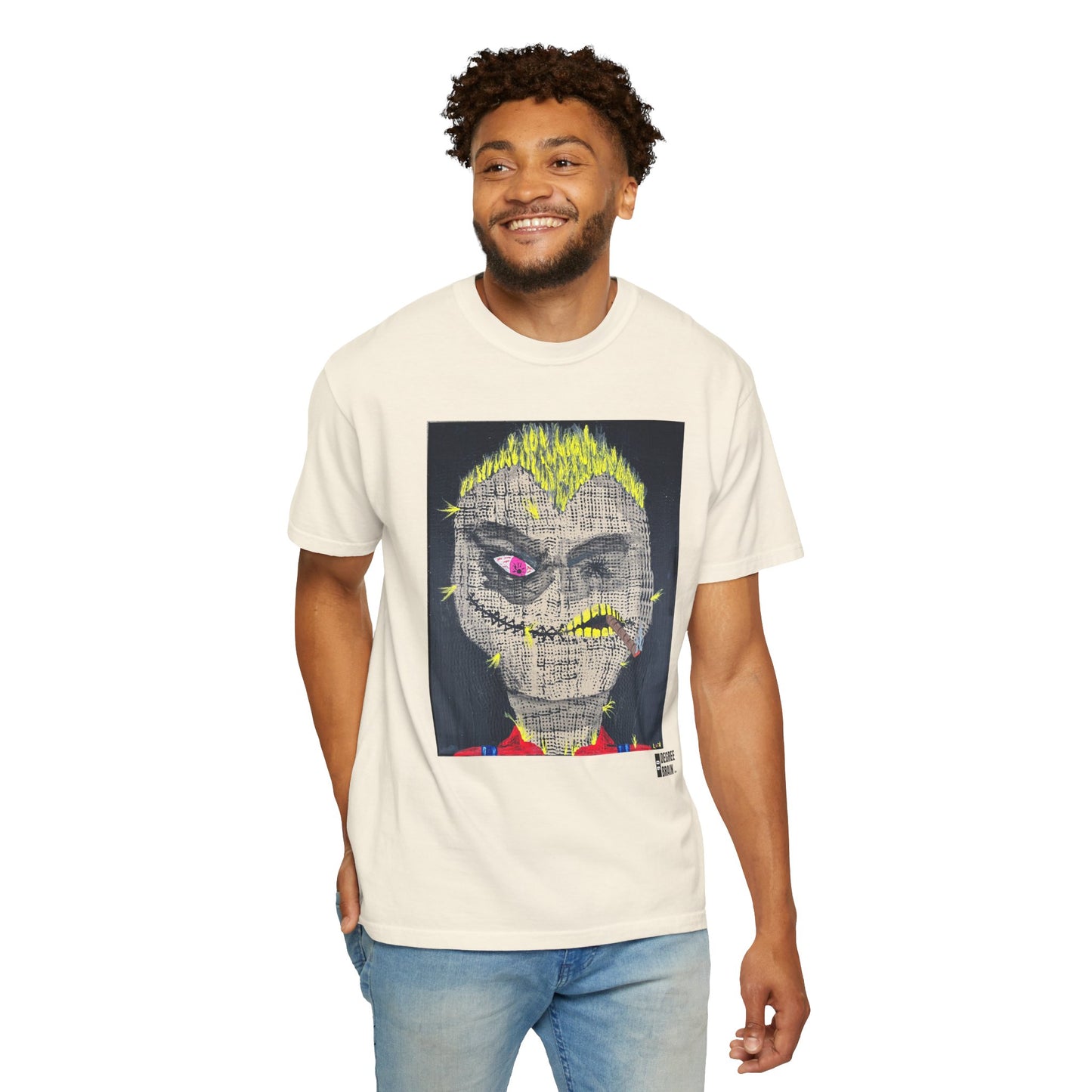 "Scarecrow" Unisex Garment Dyed T-Shirt