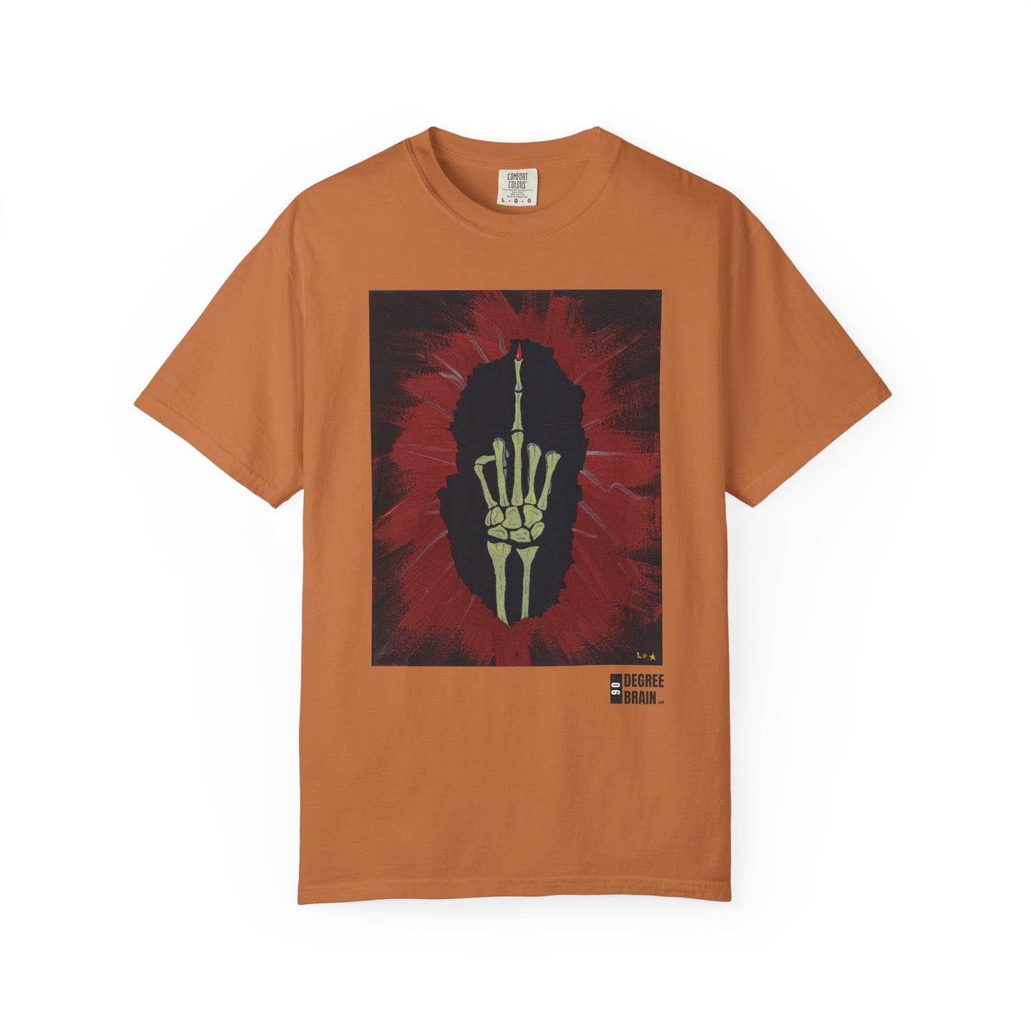"Red Bird" Unisex Garment Dyed T-Shirt