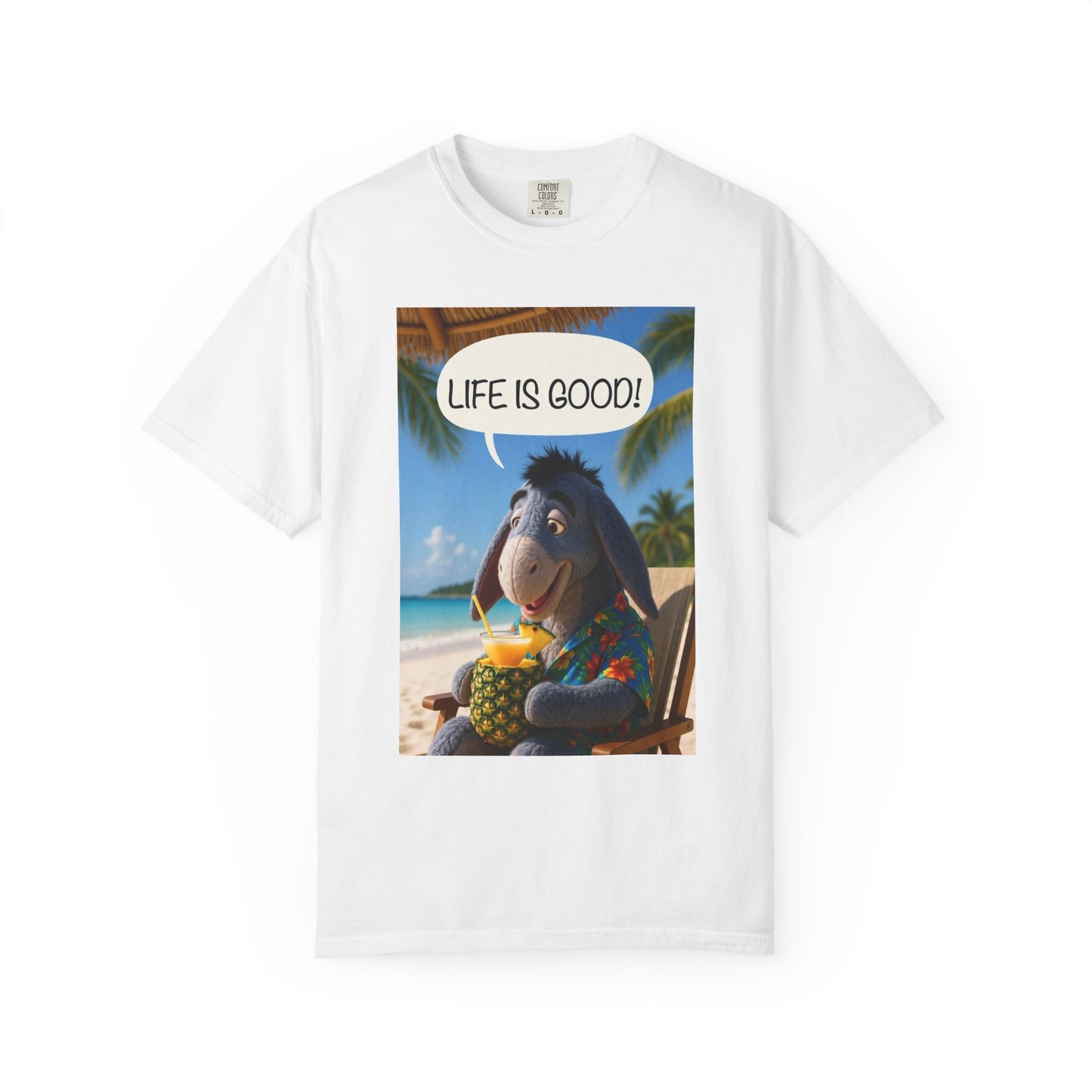 "Life is Good" Unisex Garment-Dyed T-Shirt